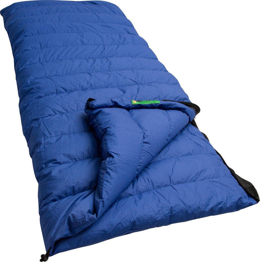  LOWLAND OUTDOOR® Donzen Slaapzak - CC 1 - 200 X 80 Cm - 1725 Gr - 0°C - Katoen