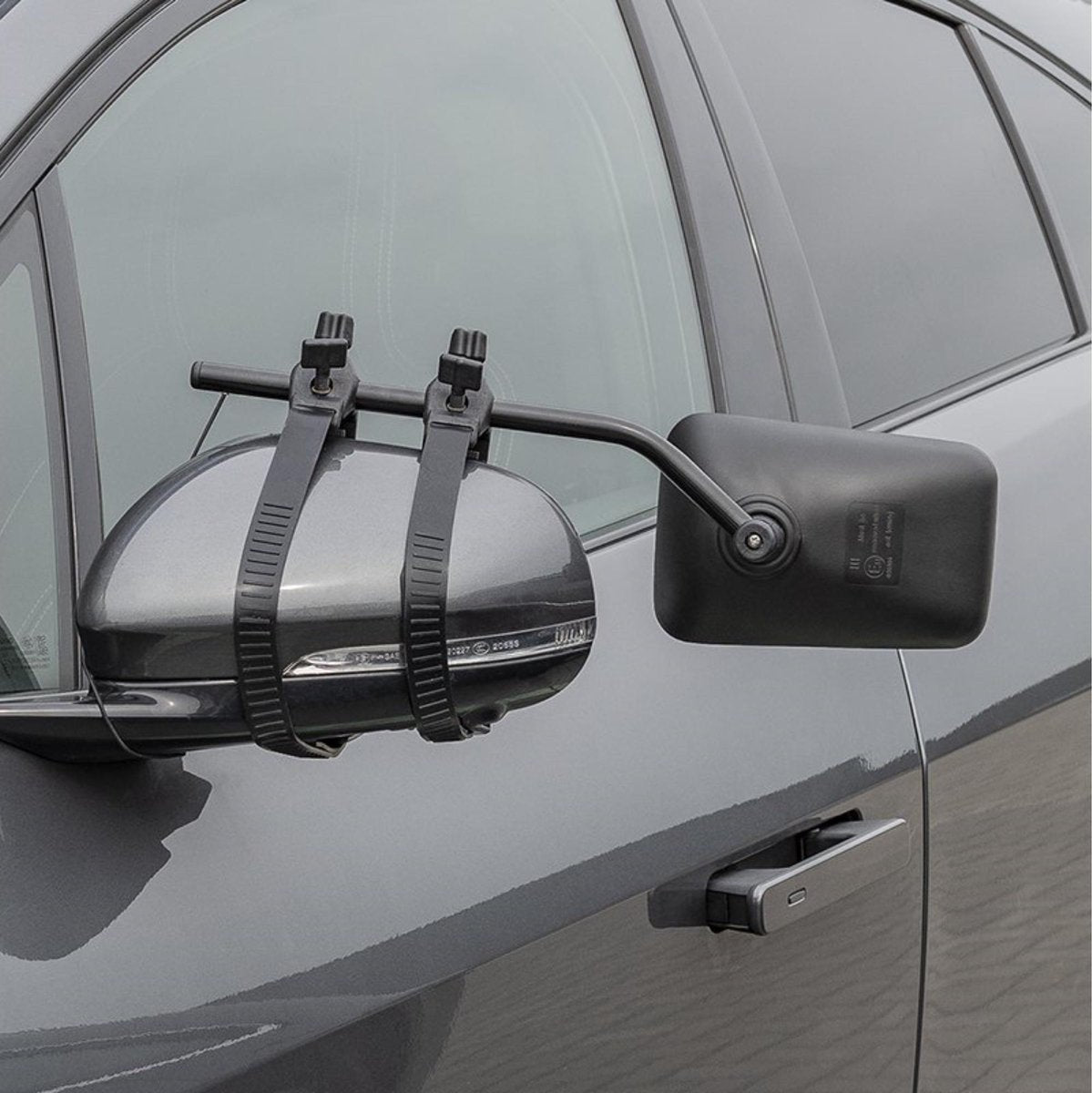 PROPLUS Pro Plus Caravanspiegel - Deluxe - Universeel Voor Links En Rechts - Zwart