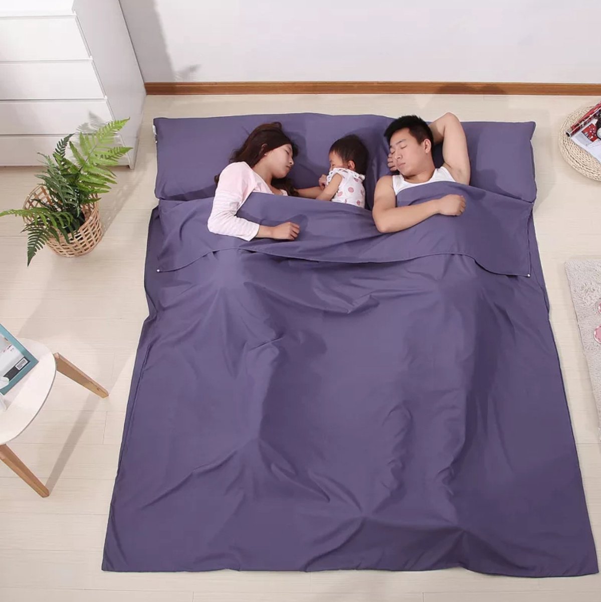  LOWLAND OUTDOOR® LAKENZAK - SUPERLITE - 2 PERS - 220X160 CM - 600GR
