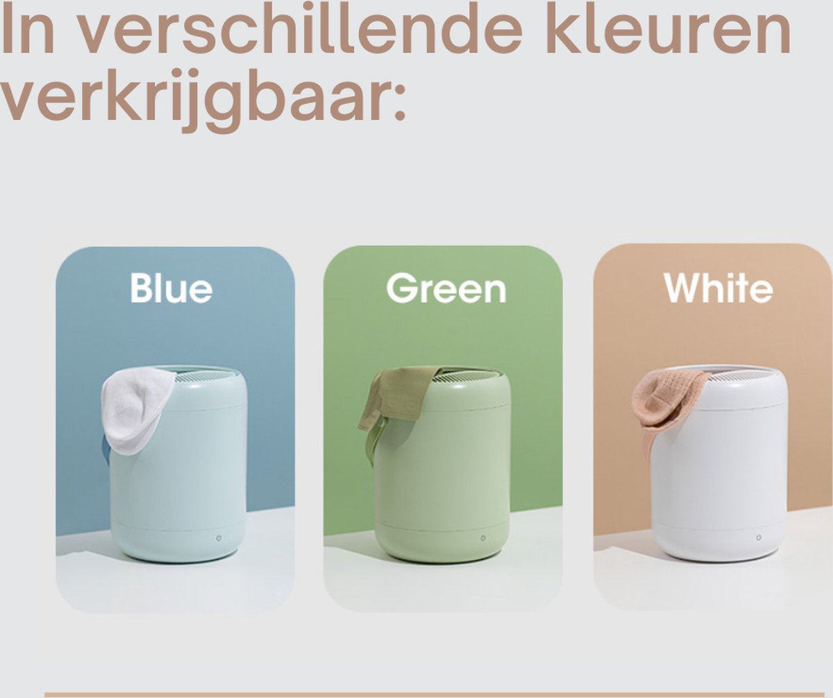  Tauraro Mini Wasmachine Groen - Mini Wasmachine - Kleine Wasmachine - Wasmachine Klein - Handwasmachine - Draagbare Wasmachine - Kampeer Wasmachine - Mini Wasmachine Camping - 17.5 X 17.5 X 23.5 Cm
