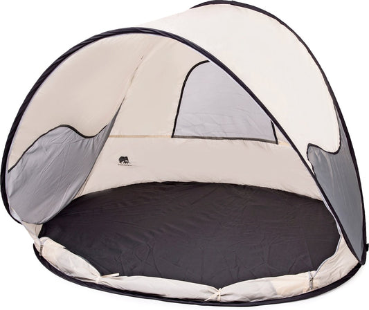  Deryan Luxe Pop Up Strandtent - Anti-UV 50+ - Cream