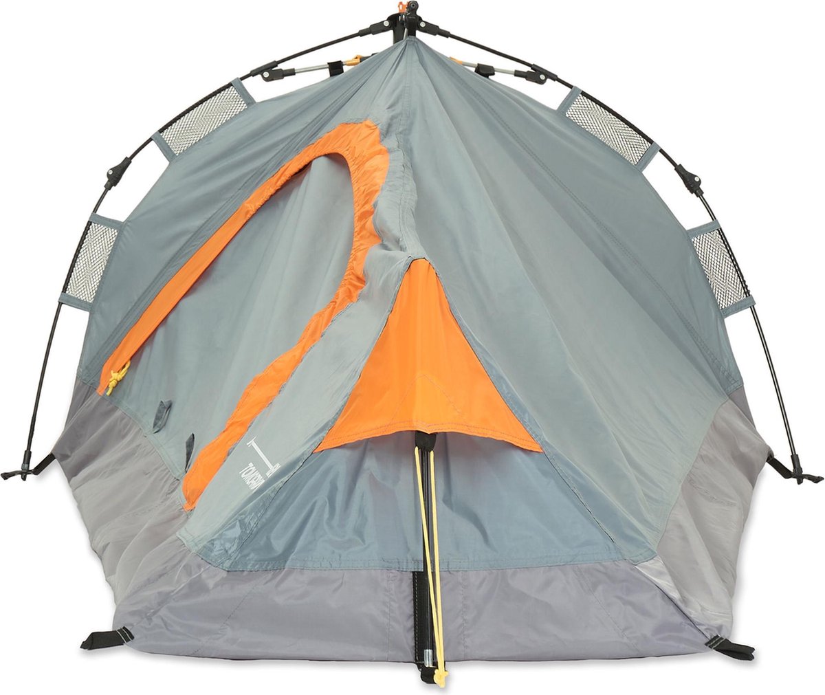  Where Tomorrow Solo Tent Pop Up 225X100X57 Cm - Grijs - 1 Persoons