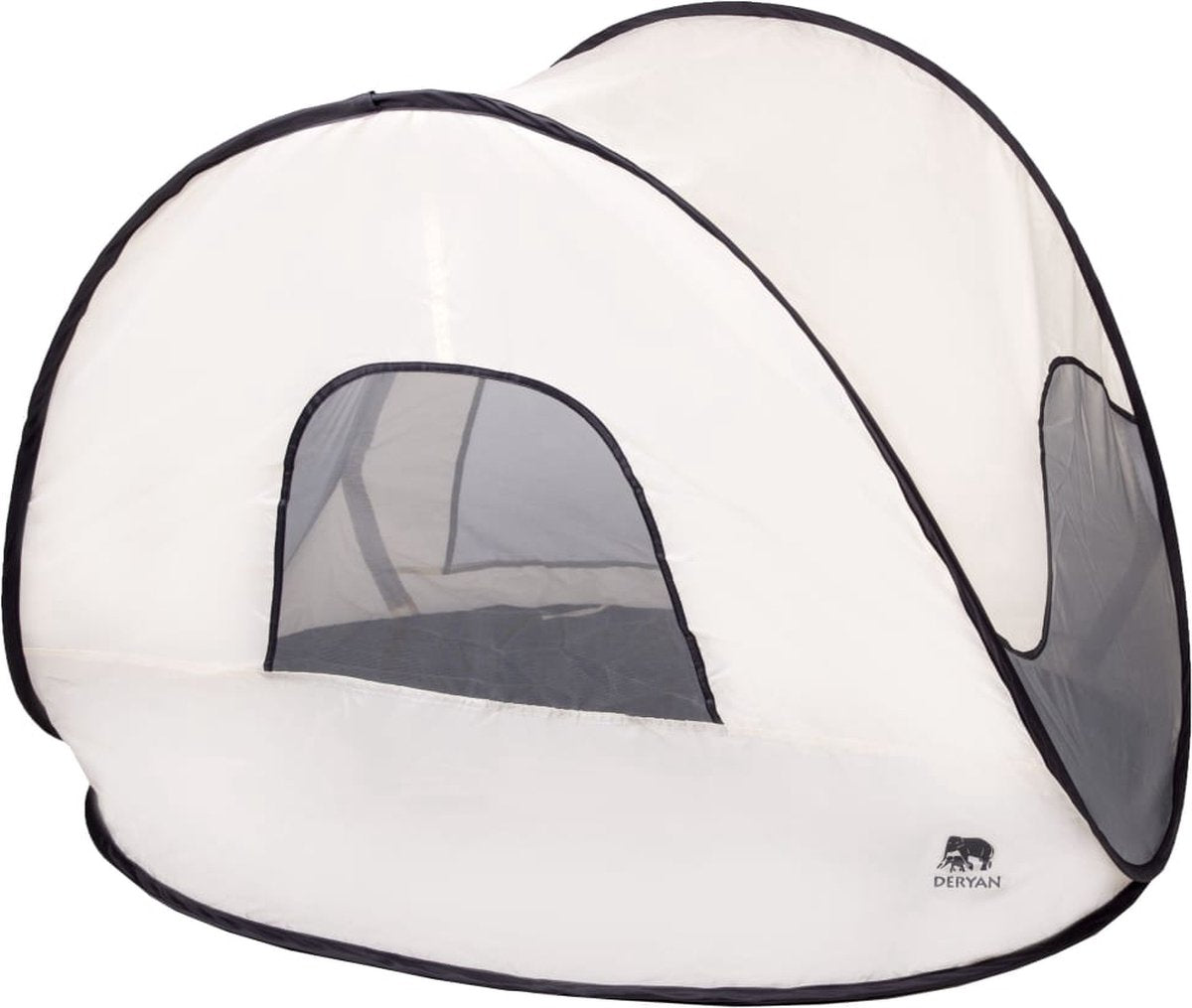  Deryan Luxe Pop Up Strandtent - Anti-UV 50+ - Cream