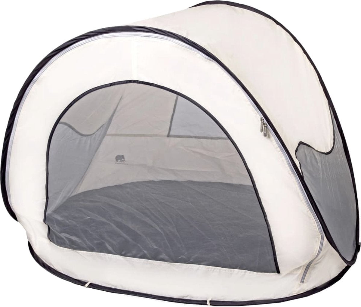  Deryan Luxe Pop Up Strandtent - Anti-UV 50+ - Cream