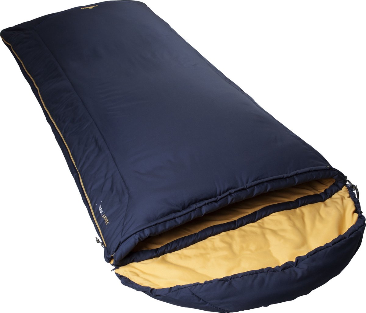  NOMAD® Aztec Comfort Slaapzak | 220x80cm Blauw | Lichtgewicht &amp; Kwalitatief | Dekenmodel Slaapzak | Incl Hoes