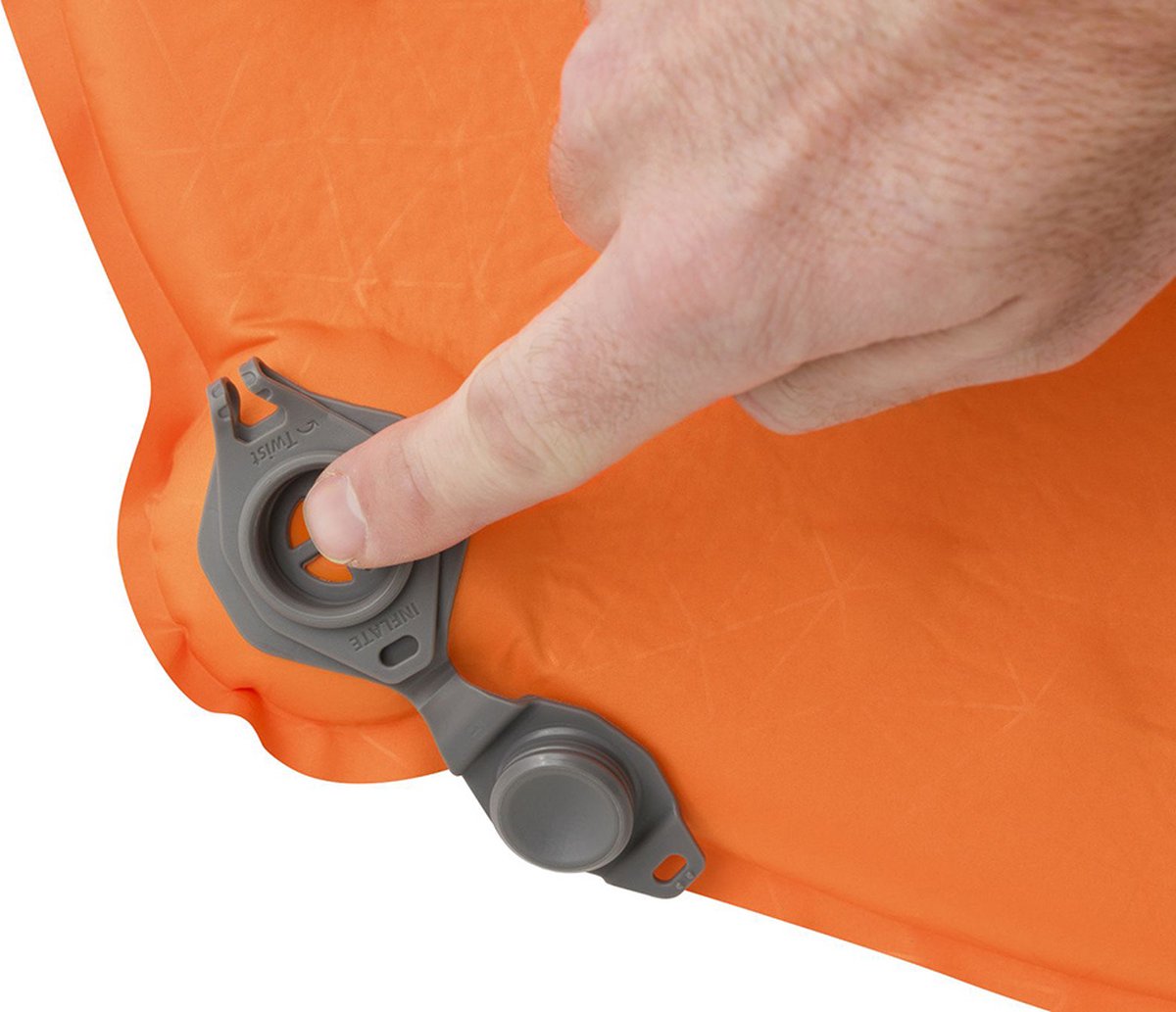  Sea To Summit UltraLight S.I. Regular - Zelf Opbaasbare Slaapmat - 2.5cm - 550g - Oranje