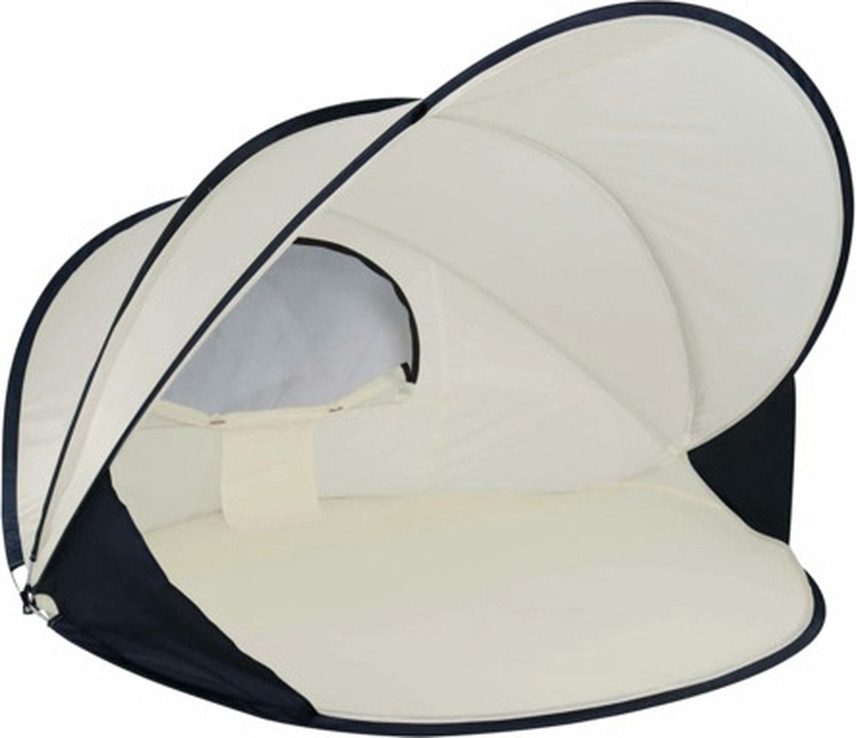  Deryan Luxe Pop Up Strandtent XXL - Anti-UV 50+ - Cream