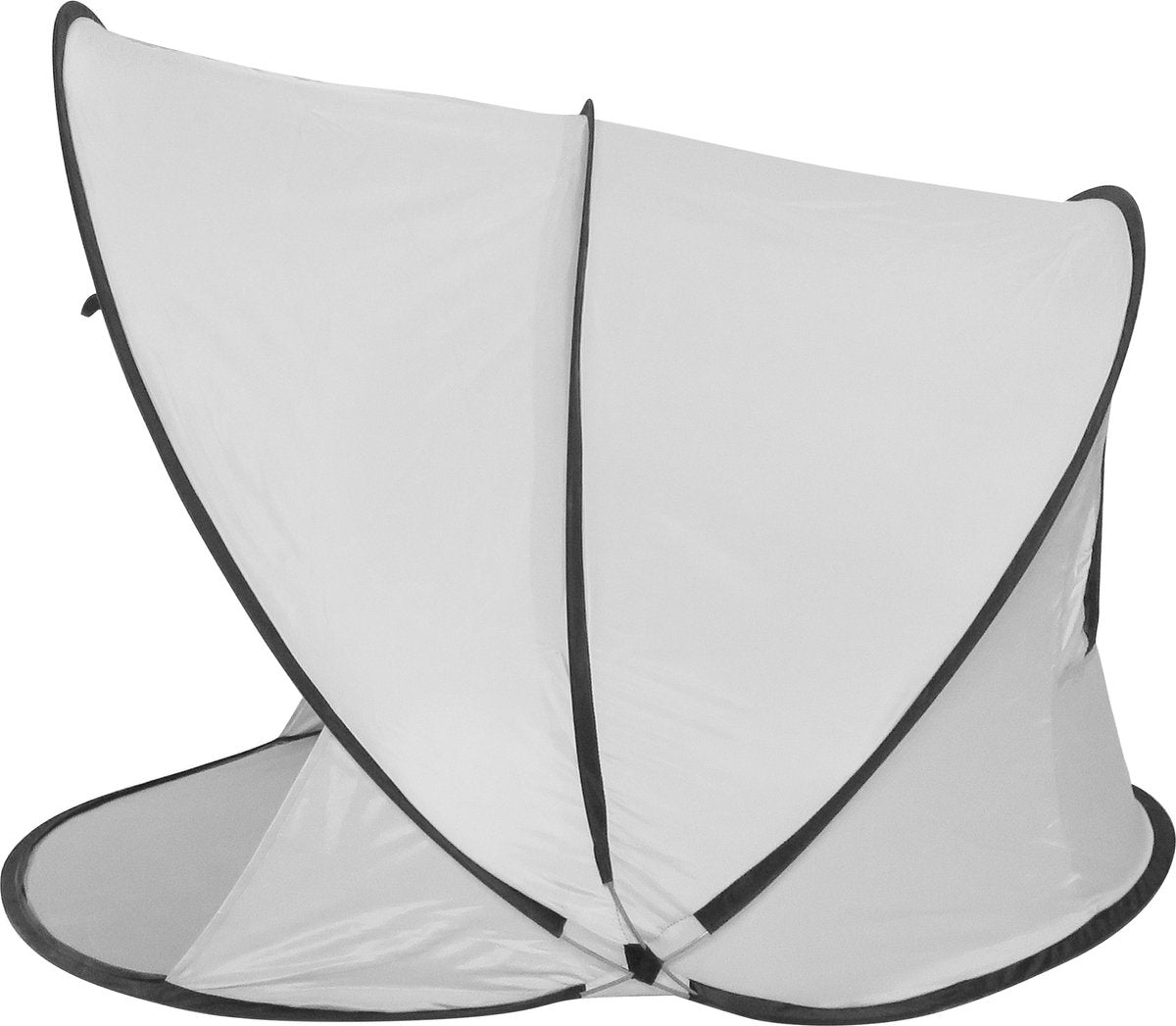  Deryan Luxe Pop Up Strandtent XXL - Anti-UV 50+ - Zilver