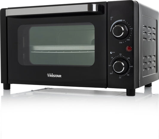  Tristar Oven OV-3615 - Camping Oven 10 Liter - 800 Watt - Vrijstaande Kleine Oven - Zwart