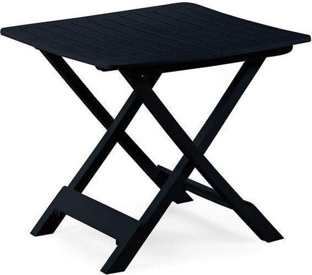  Pro Garden Inklapbare Tuintafel - 79x72x92 Cm - Zwart