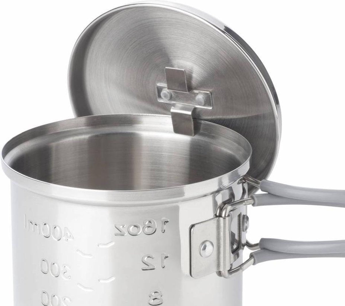  Esbit Outdoor Kooktoestel 585ml - Opbergtas - Aluminium/RVS