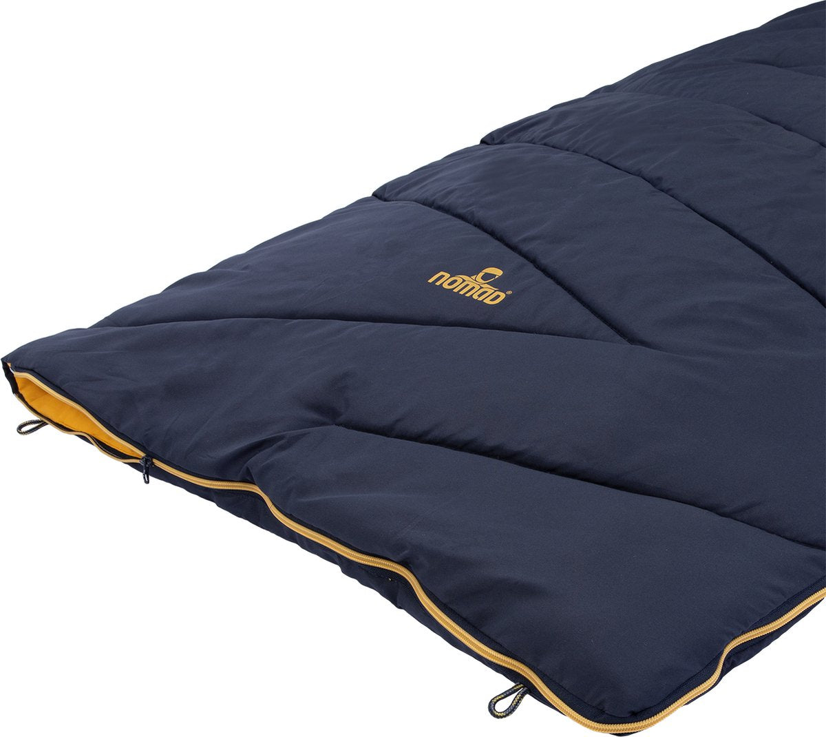  NOMAD® Bronco Slaapzak | 205x80cm Blauw | Lichtgewicht &amp; Kwalitatief | Slaapzak | Incl Hoes