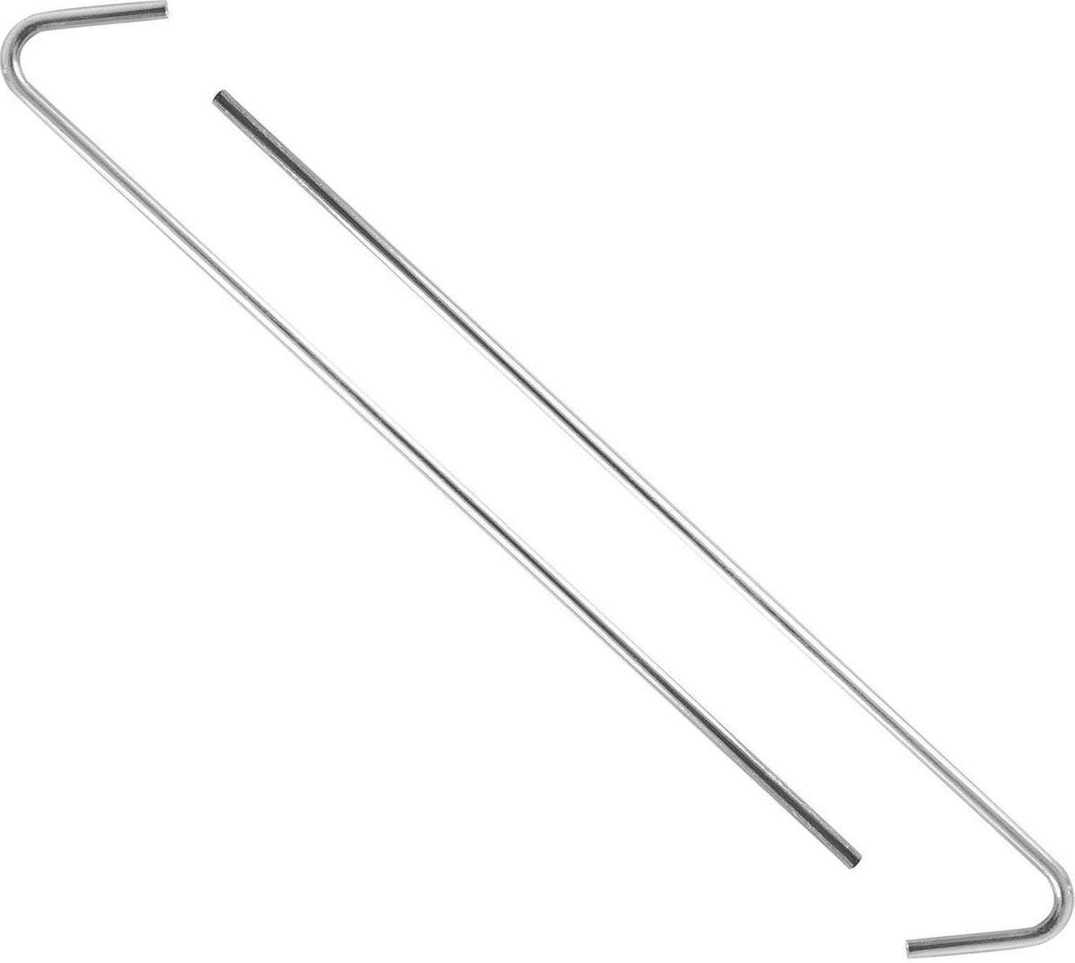  Stalen Tentharingen Set - 12 Stuks - 23 Cm | Staal | Opzetten Tent | Tentspijkers | Tentspijker | Haringen | Tentharing | Haring | Camping | Kamperen