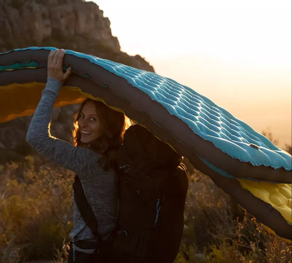  Naturehike® 3D Luchtmatras Premium - Comfortabel R-waarde 2.0 - Extra Dikke Slaapmat - Luchtbed Kamperen - Opblaasbaar Matras - Lichtgewicht - Outdoor - Camping