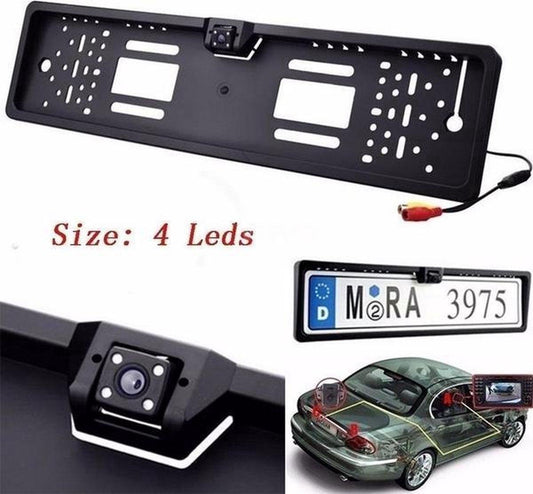 Up Achteruitrijcamera Auto Kentekenplaat Met Nachtzicht En 170 ° Kijkhoek
