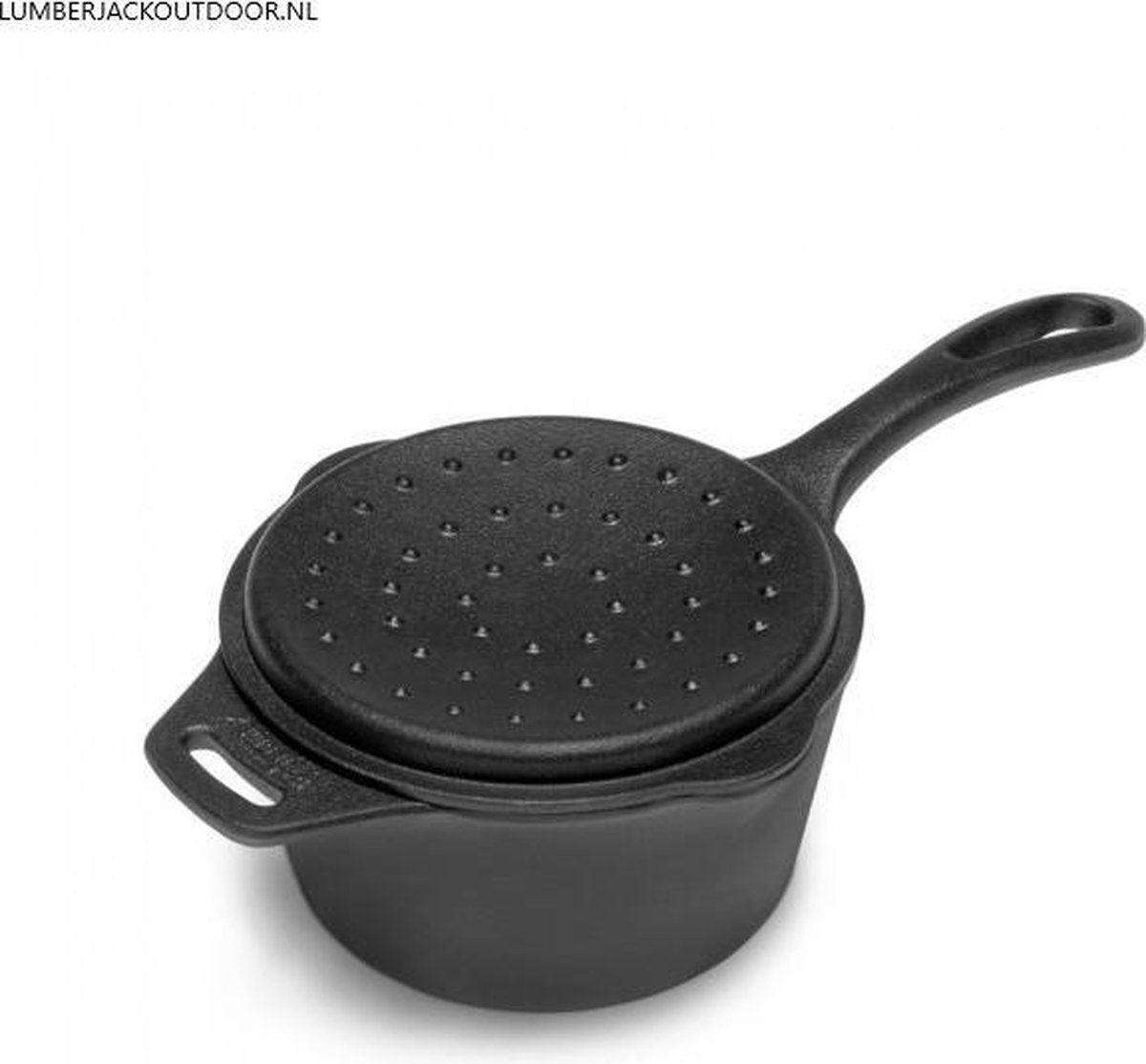 Petromax KR1 Gietijzeren Steelpan Met Deksel (1 Liter)