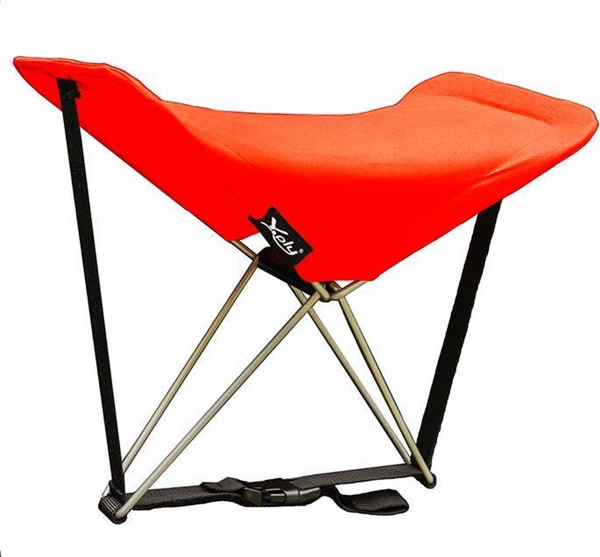  Y-ply Ruggensteuntje - Strandstoel - Opvouwbaar - Rood