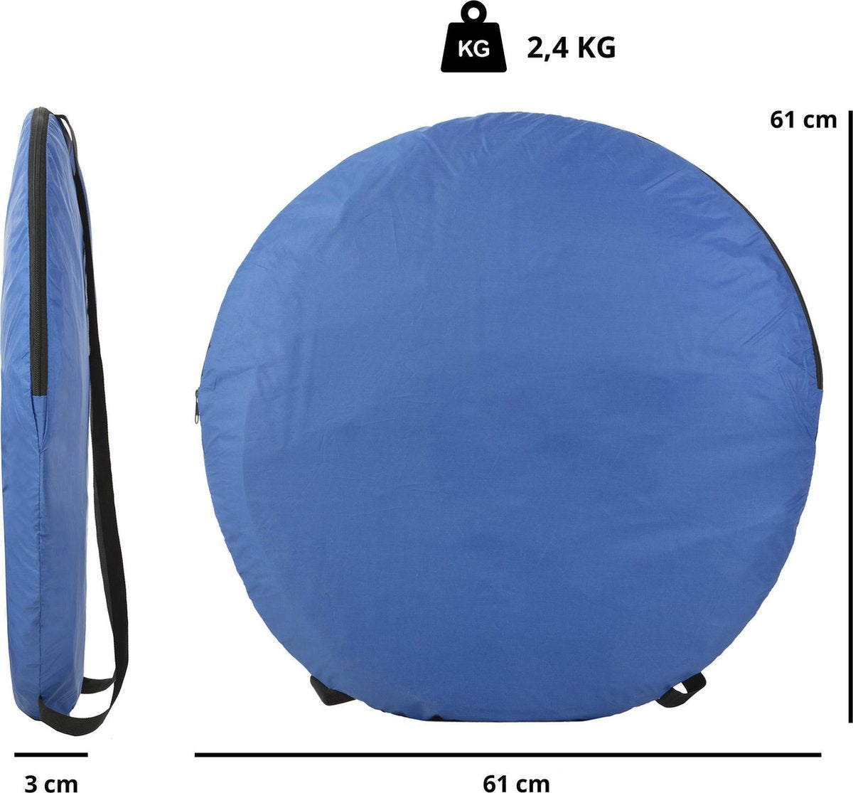  Dutch Mountains Pop-up Omkleedtent -190 X120cm Draagbare Douchetent - Prive-kamer - Multitent