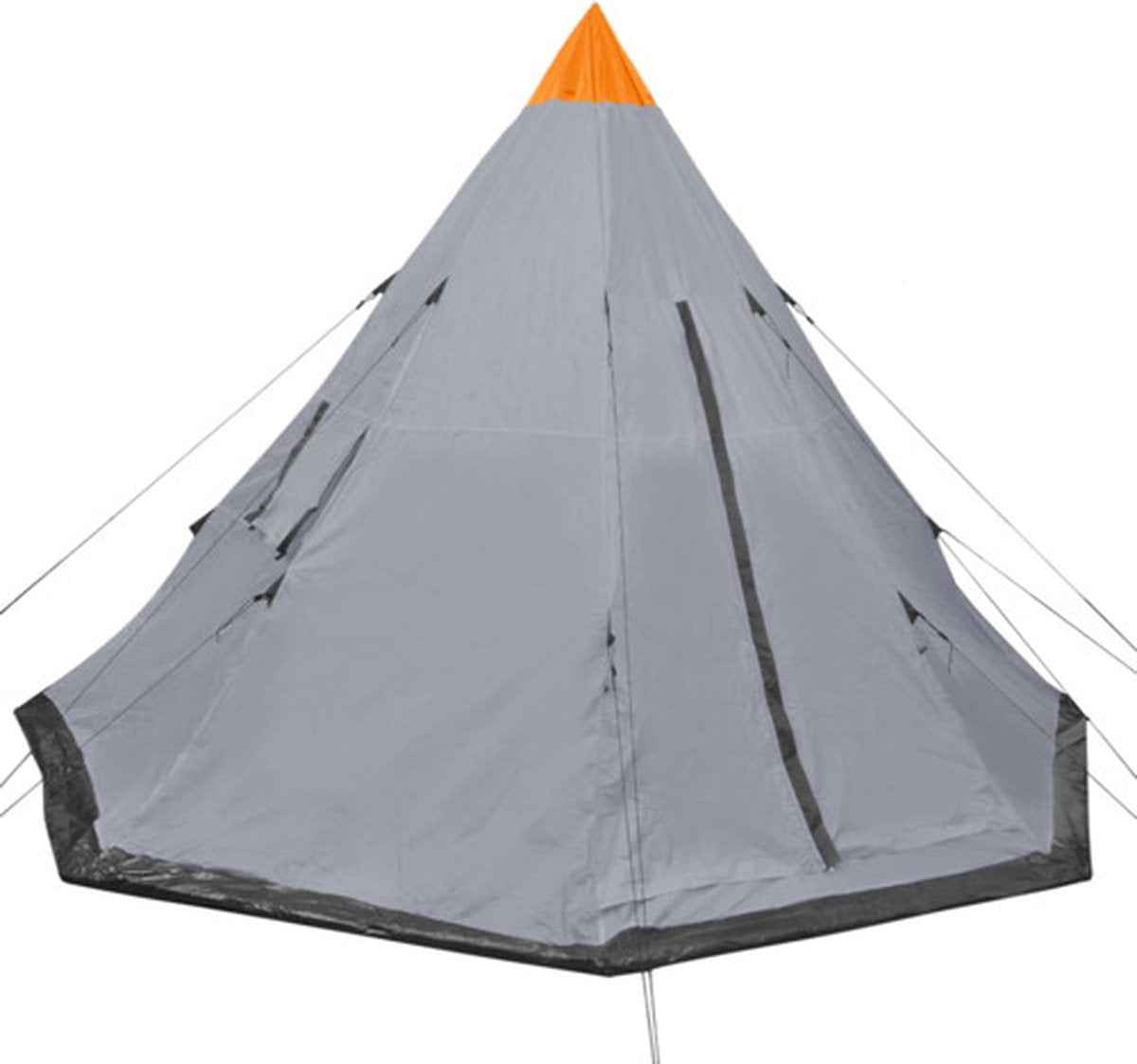  VidaXL Tent 4-persoons Grijs