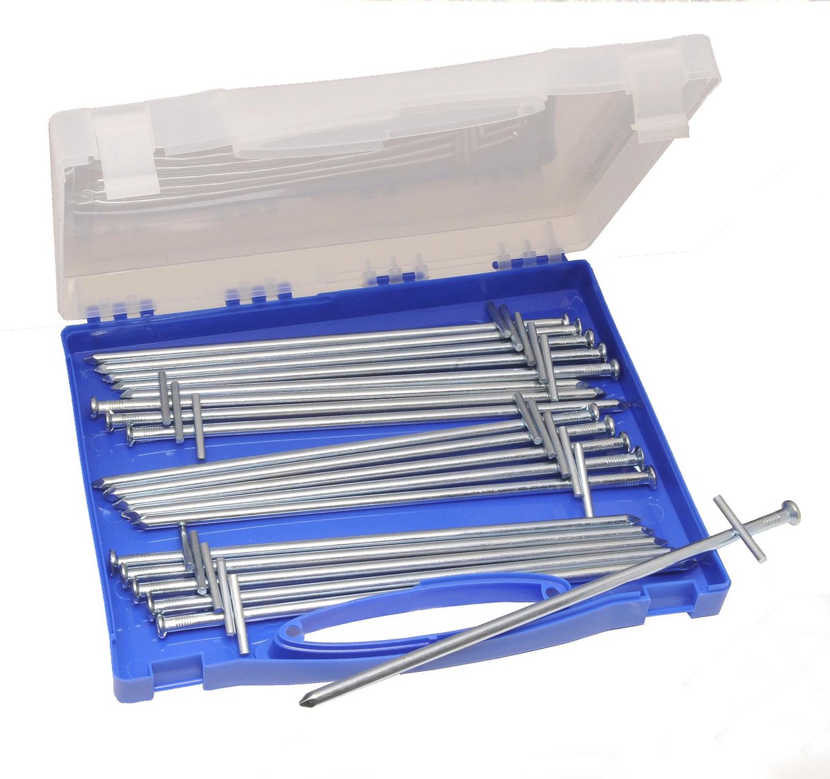  Campking Tarzan Rotspen Kofferset - 23 Cm - 20 Stuks