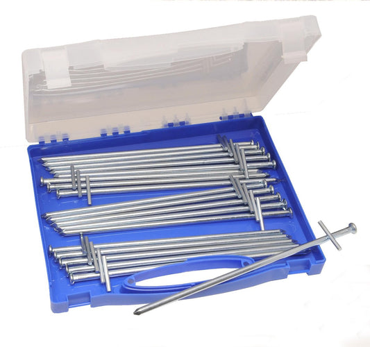  Campking Tarzan Rotspen Kofferset - 23 Cm - 20 Stuks