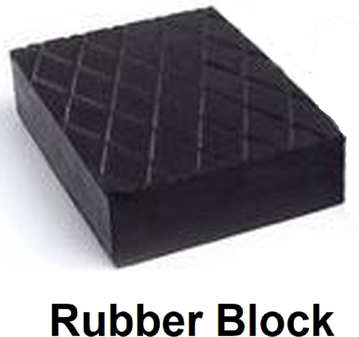  Rubberen Blok- Camper Levellers- Rubber Block Gummiklotz Gummiklötze Gummiauflage Gummiteller Hebebühne Grube 160x120x80 Mm Zwart Voor Autokrik, Trolleykrik En Pitjack