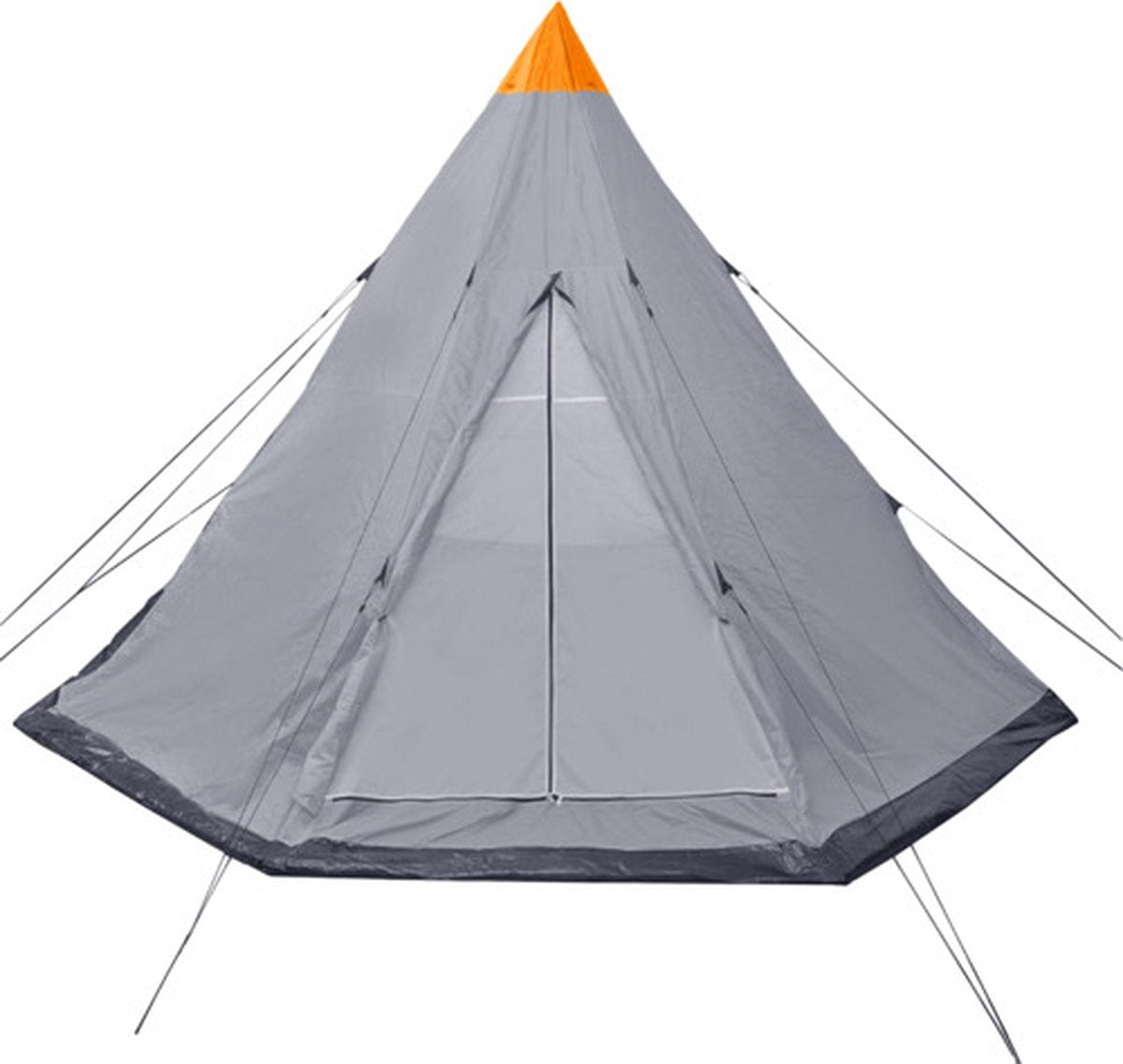  VidaXL Tent 4-persoons Grijs