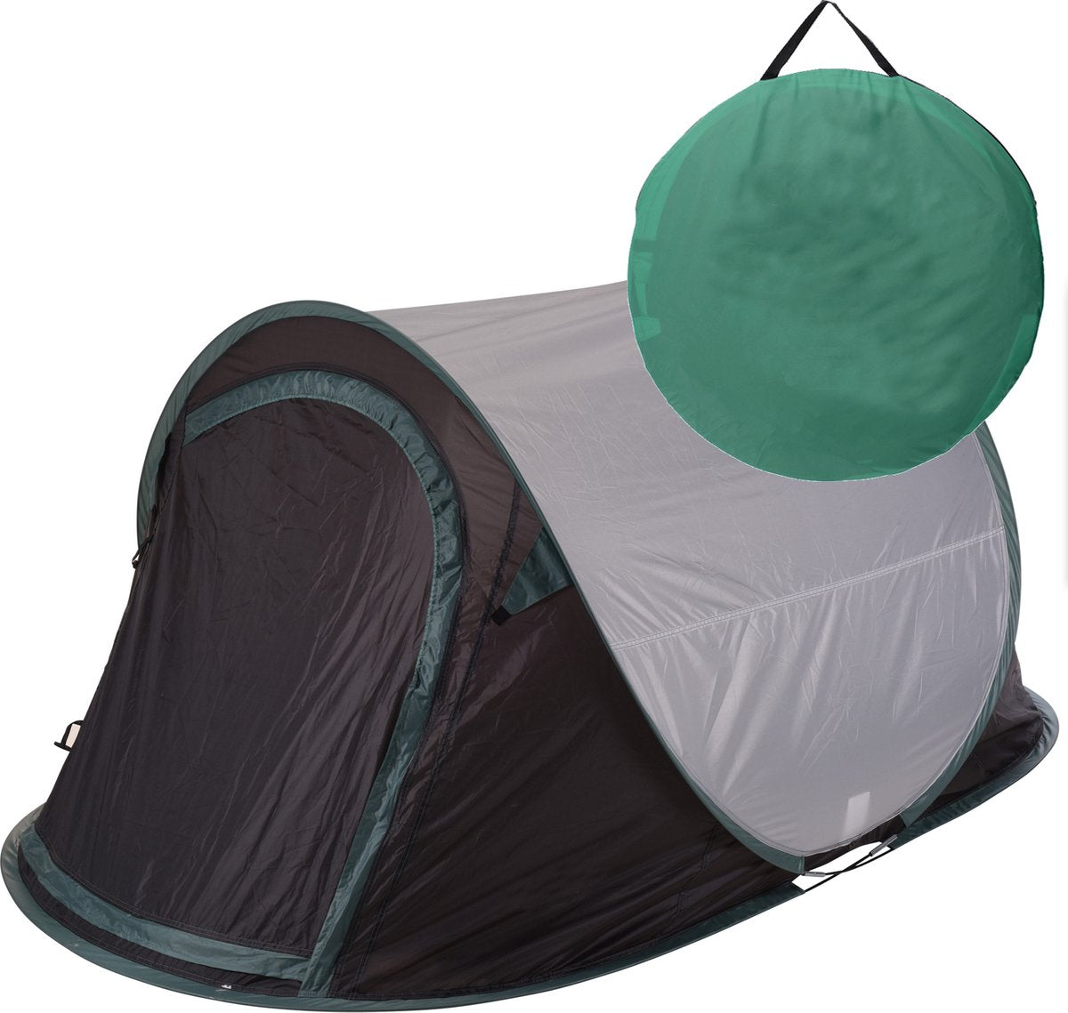  JEMIDI Tweepersoons Pop-up Tent - Opgooitent, Werptent Voor 2 Personen - Ideaal Als Festivaltent Of Kampeertent - Verschillende Kleuren