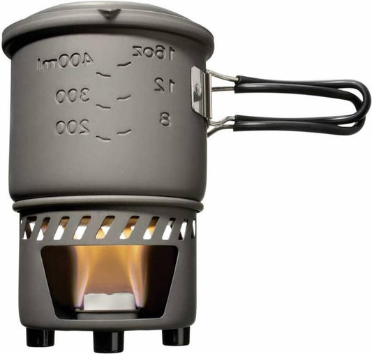  Esbit Outdoor Kooktoestel 585ml - Opbergtas - Aluminium - Solid Fuel