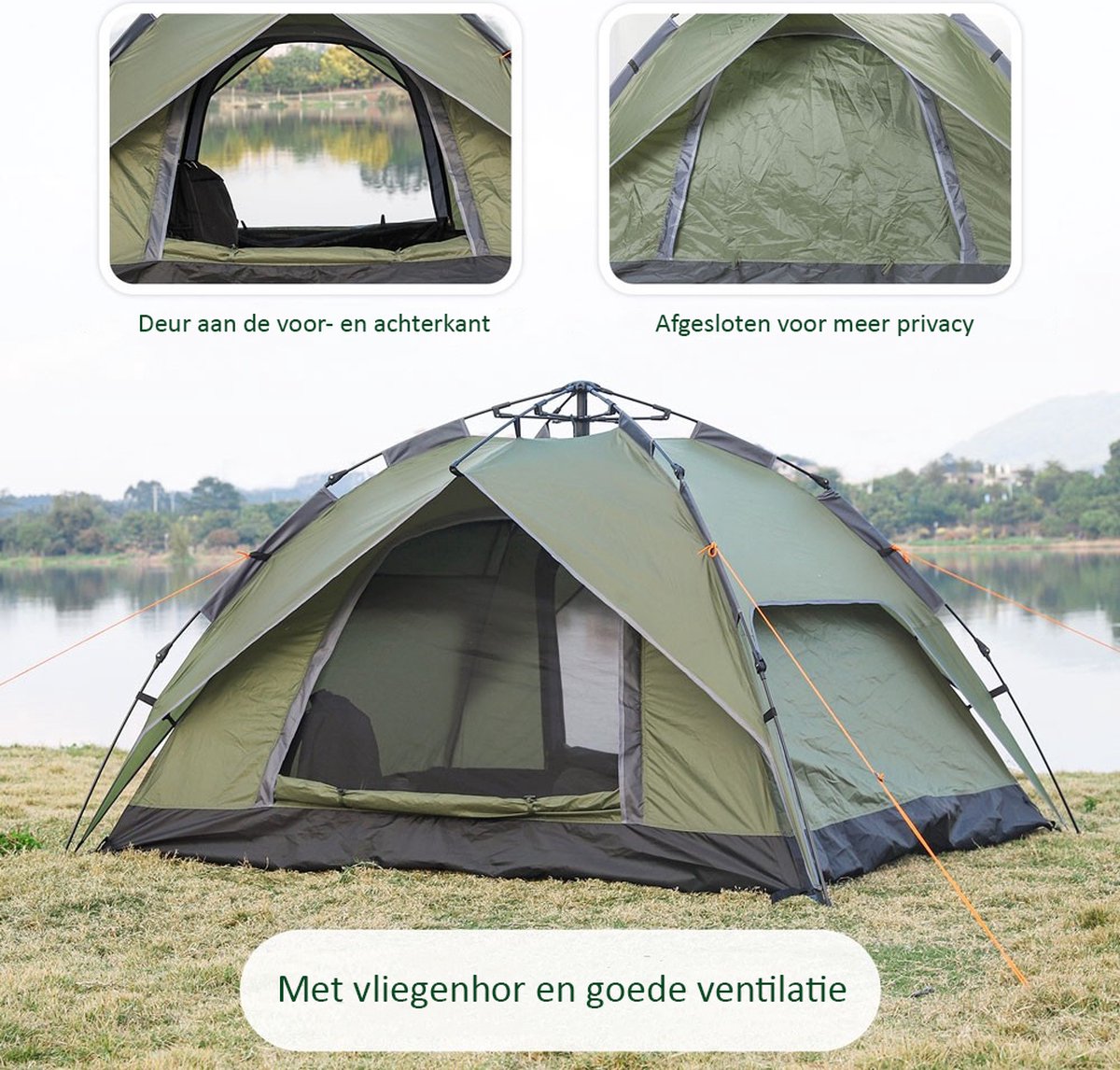  Sens Design Pop Up Tent - Tent - 2-3 Personen