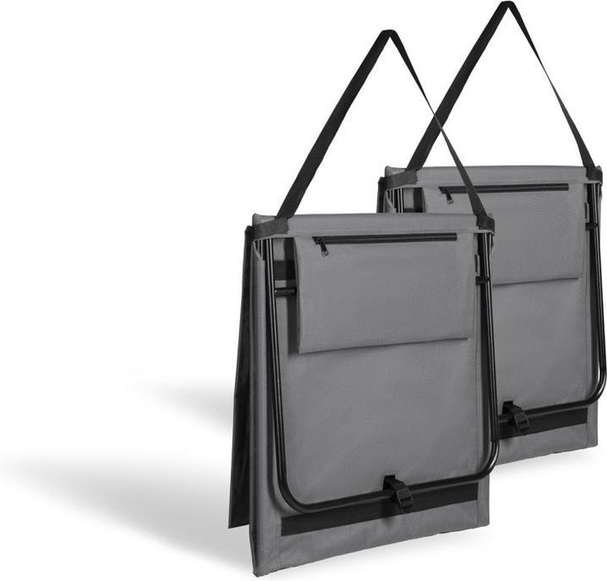  Intimo Strandmat - 2 Stuks - Grijs - 100x51x41cm