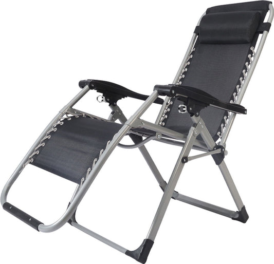  Campingstoel Relax - Ligstoel - Instelbaar En Inklapbare Standenstoel