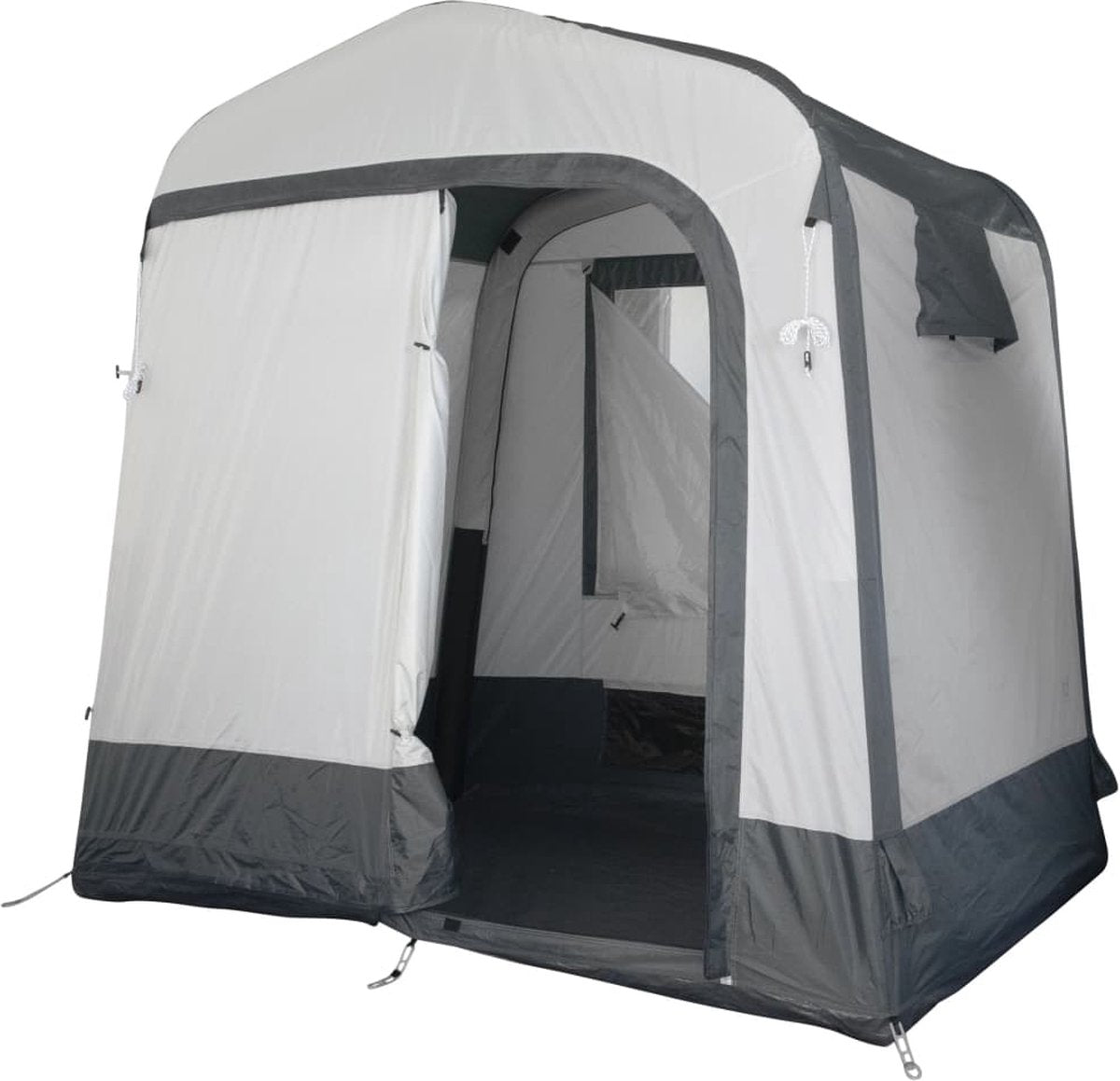  Bo-Camp Schuurtent - Voortent - Large - Air - Opblaasbaar - Grijs