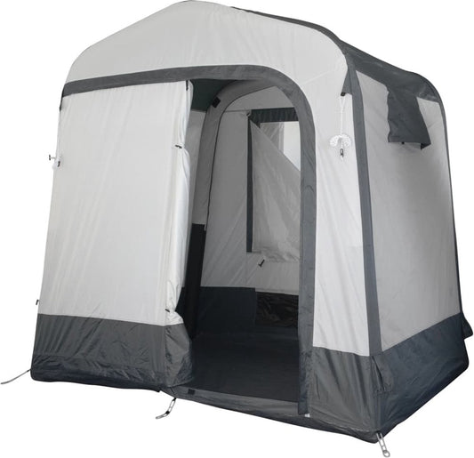  Bo-Camp Schuurtent - Voortent - Large - Air - Opblaasbaar - Grijs