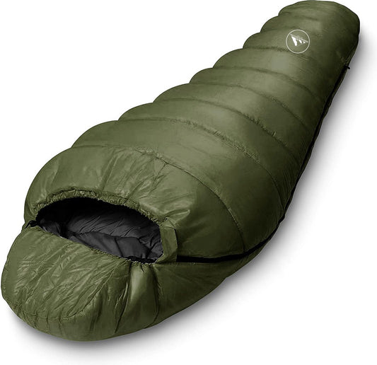  HikeMeister® Outdoor Survival Fishing Mummy Slaapzak 230 X 80 Cm -8°C