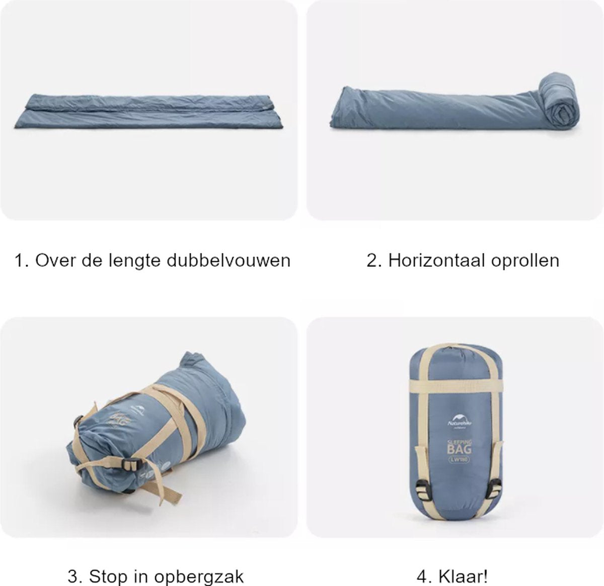  Naturehike® Slaapzak - Lichtgewicht - 205*85cm - Compact - Waterdicht - 3 Seizoenen Slaapzak Lente, Zomer &amp; Herfst - Outdoor - Slaapzakken Volwassen &amp; Kinderen