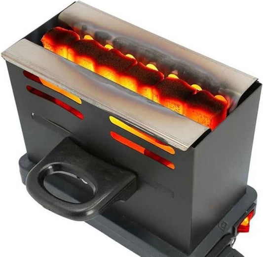  Kolenbrander Elektrische Dum Tosta - Kolenstarter - 800 Watt - Kolenverhitter - Kolen Opwarmen - Kooltjes - Kolen - Coco - Verwarmer - Amy Deluxe - Camping Kooktoestel - Kooktoestel Camping - Kookplaat -BBQ Starter – Shisha - Waterpijp