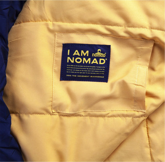  NOMAD® Inca 900 Mummy Slaapzak | 210x80cm Blauw | Lichtgewicht &amp; Kwalitatief | Mummy Slaapzak | Incl Hoes