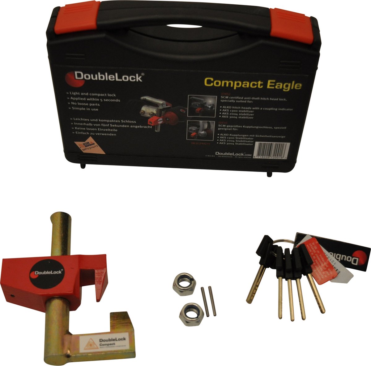  SCM Gekeurd Compact Eagle Disselslot Van DoubleLock (AL-KO)