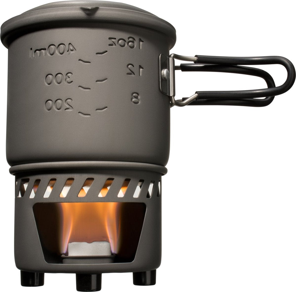  Esbit Outdoor Kooktoestel 585ml - Opbergtas - Aluminium - Solid Fuel