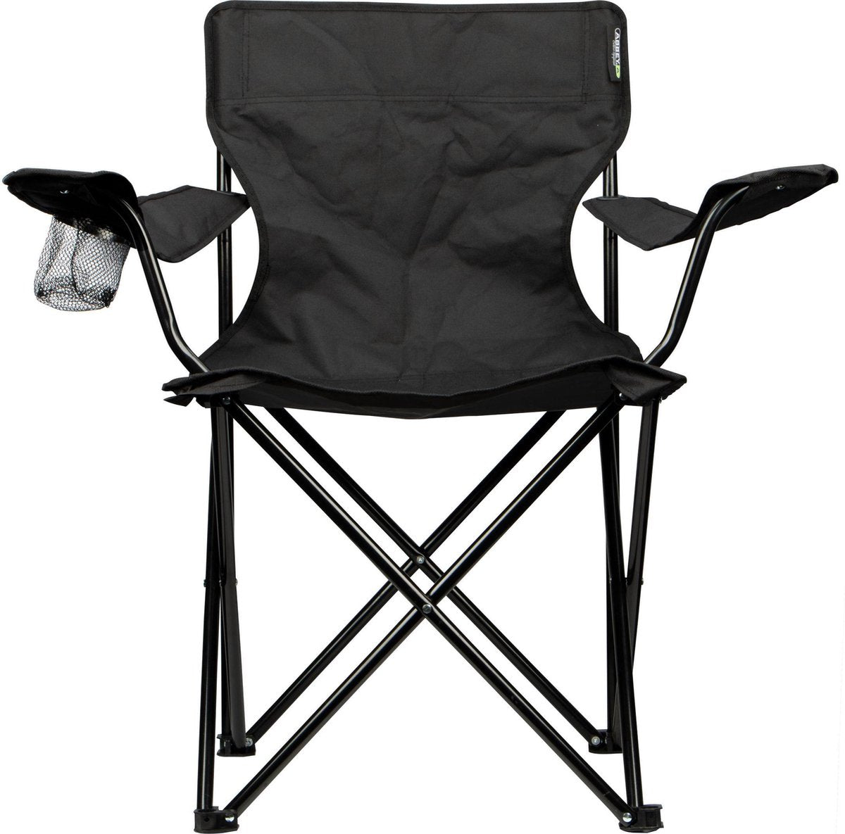  Abbey Camp Campingstoel - Vouwstoel - Zwart