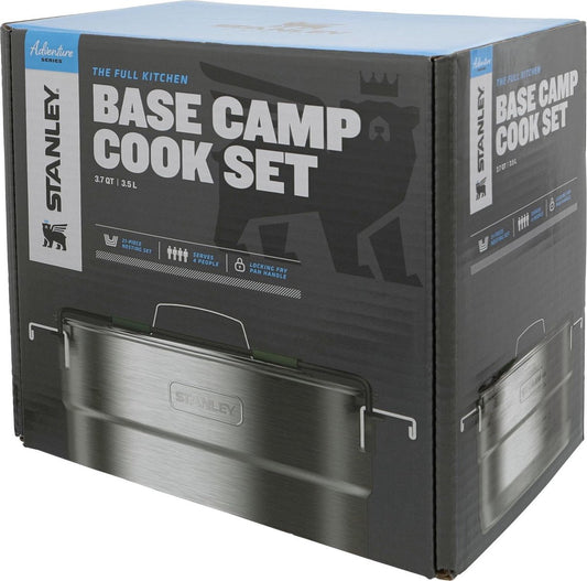  Stanley The Full Kitchen Base Camp Cook Set 3,5L - Campingkookset - Stainless Steel