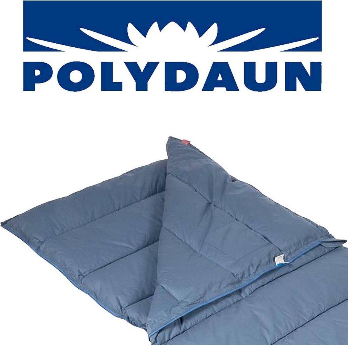 Polydaun Zilvermeeuw Slaapzak - XXL - Petrol - 100x220 Cm