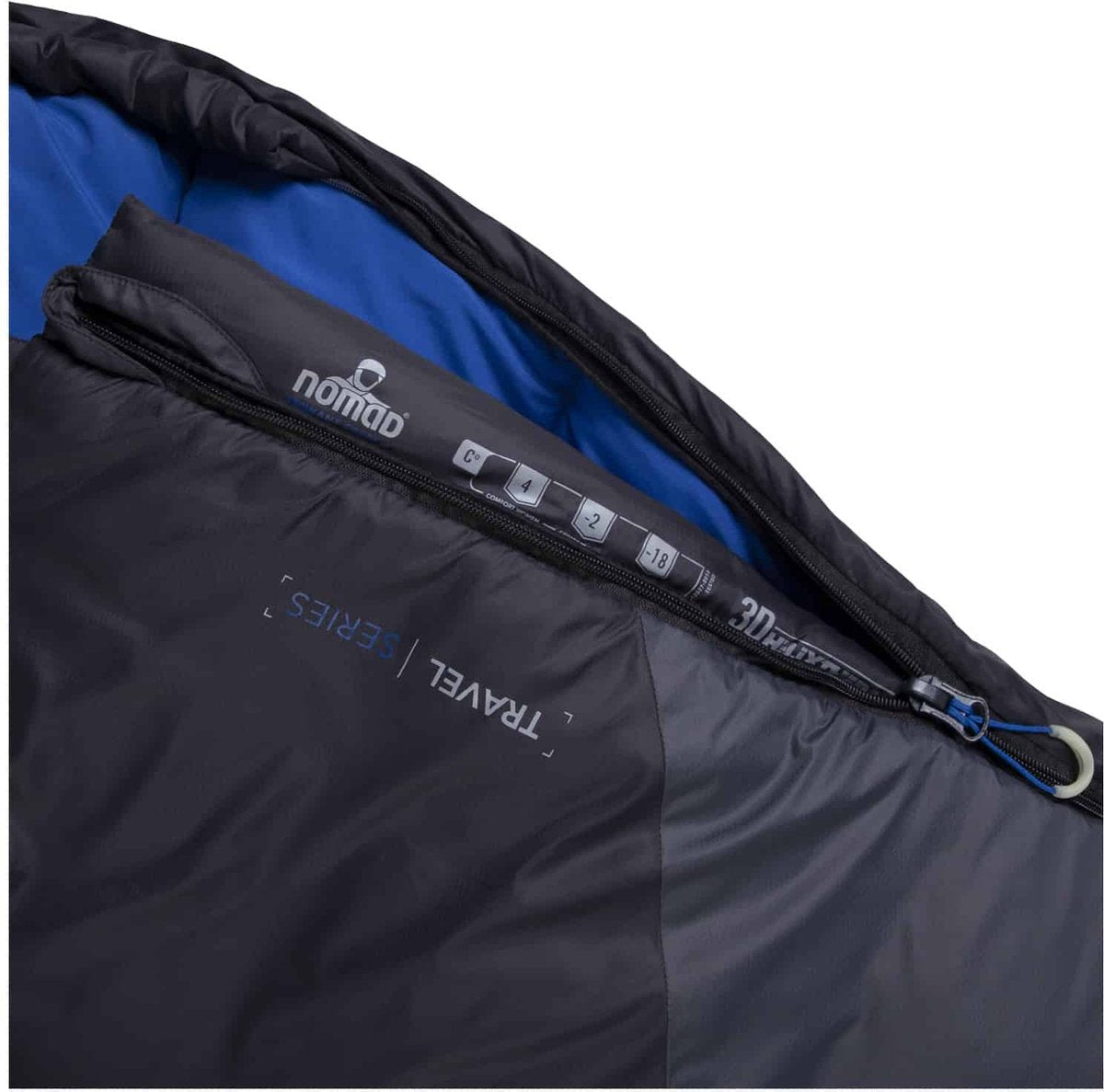  NOMAD® Tennant Creek Slaapzak - Dekenmodel - Max Lichaamslengte 195 Cm - Warm Tot -2°C
