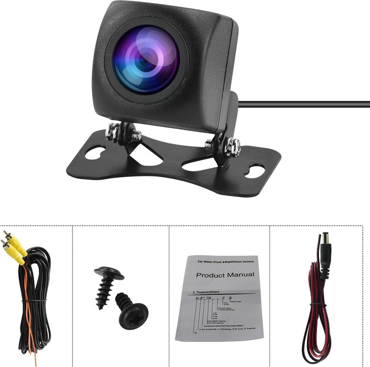  Yoelbaer Draagbare Display 4.3 Inch Color LCD TFT Monitor