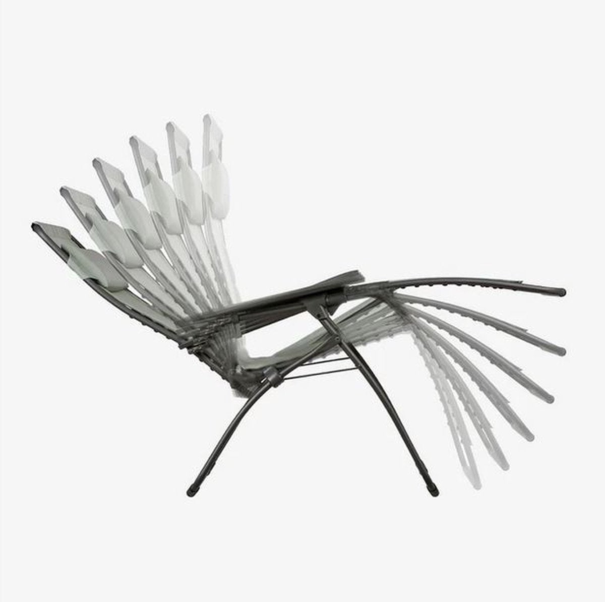  LAFUMA R Clip - Relaxstoel - Verstelbaar - Inklapbaar - Zero Gravity - Color Block - Moss