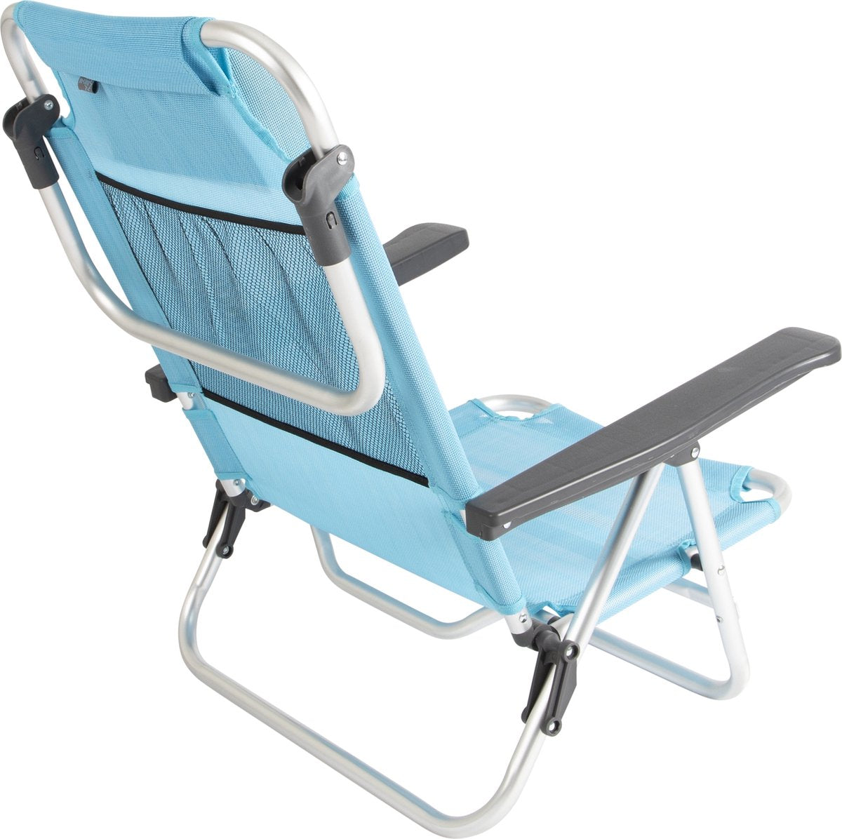  Bo-Camp Beach Chair - Monaco - Aluminium - Blauw