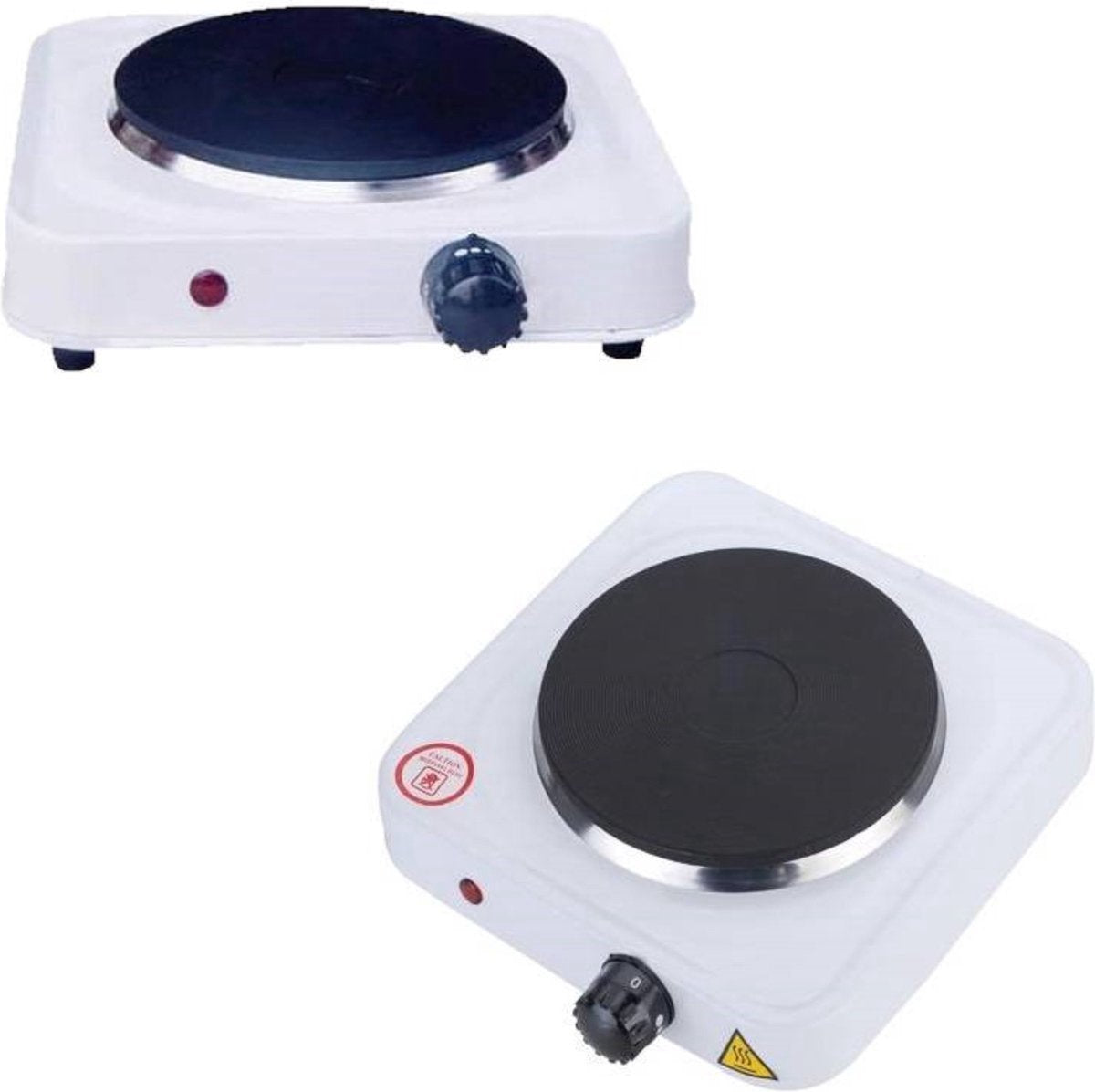  Benson Kookplaat - Enkel - Wit - 1000W