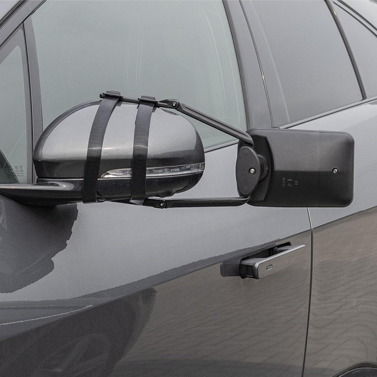 PROPLUS Pro Plus Caravanspiegel - Duo - 23 Cm - Universeel Voor Links En Rechts - Zwart