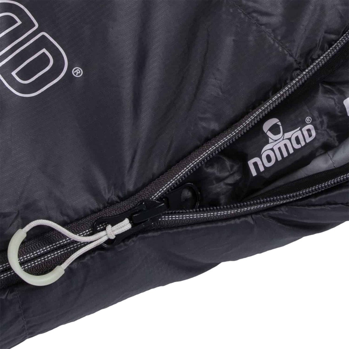  NOMAD® Taurus 400 Slaapzak | 210x80cm Grijs | Lichtgewicht &amp; Kwalitatief | Slaapzak | Incl Hoes